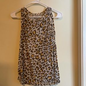Leopard tank/blouse